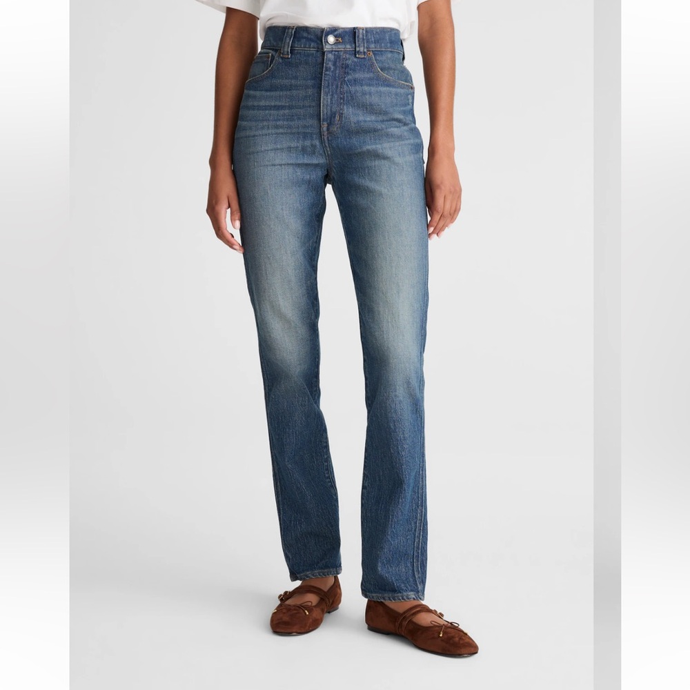 Women's Madewell Straight Leg Blue Jeans never worn